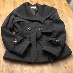 Dark Gray Peacoat
